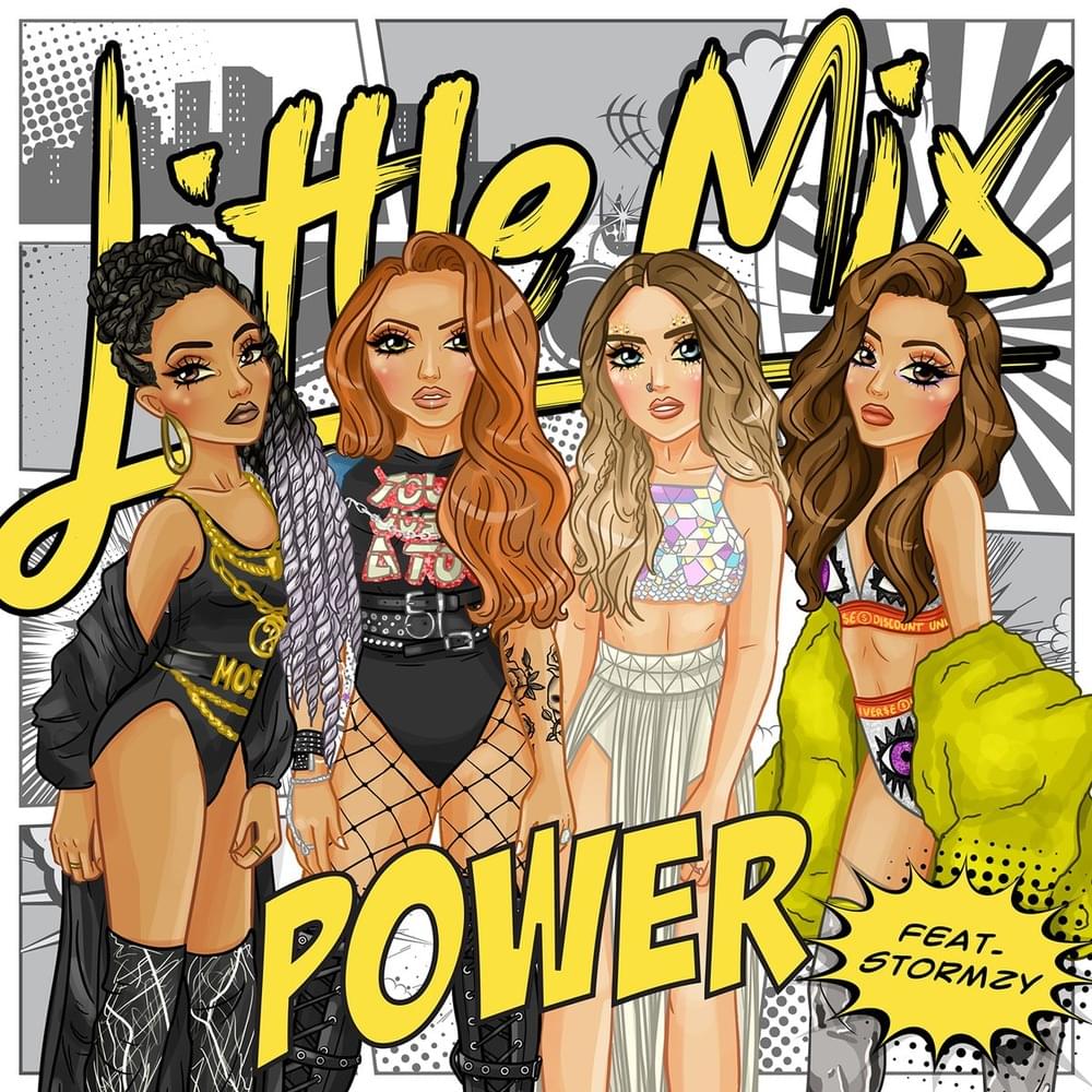 Album cover art for "Little Mix - Power (Remix) (Tradução em Português)" by Genius Brasil Traduções