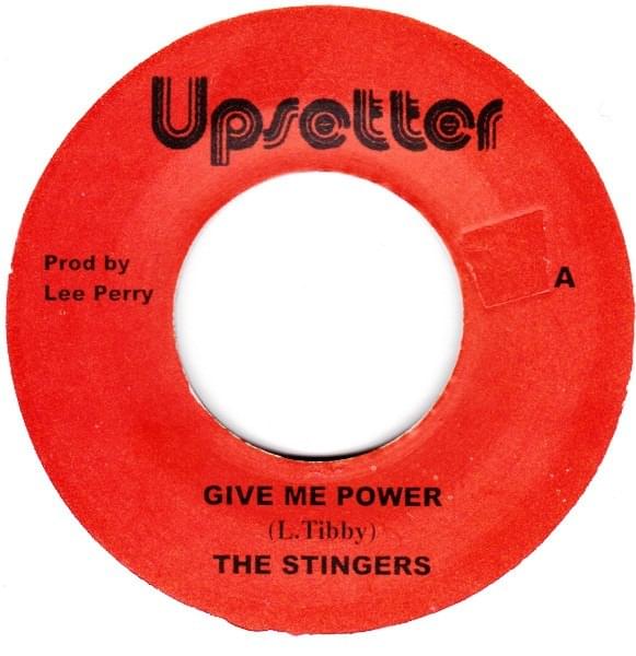Album cover art for "Give Me Power" by Lee “Scratch” Perry & The Stingers