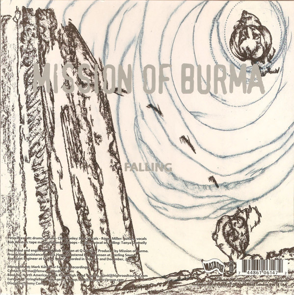 Album cover art for "Falling" by Mission of Burma