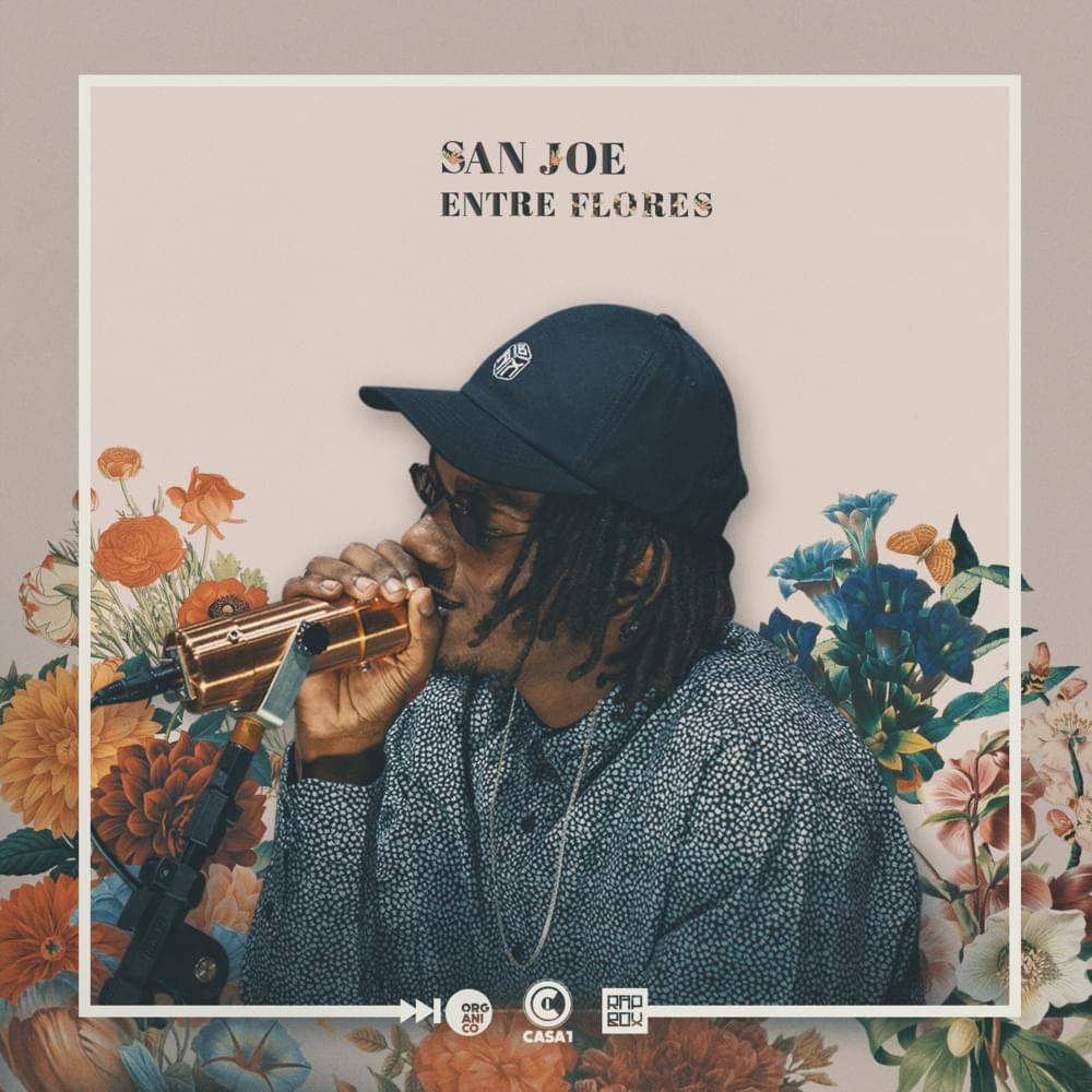 Album cover art for "Entre Flores" by San Joe