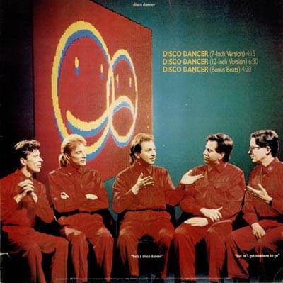 Album cover art for "Disco Dancer (12″ version)" by Devo