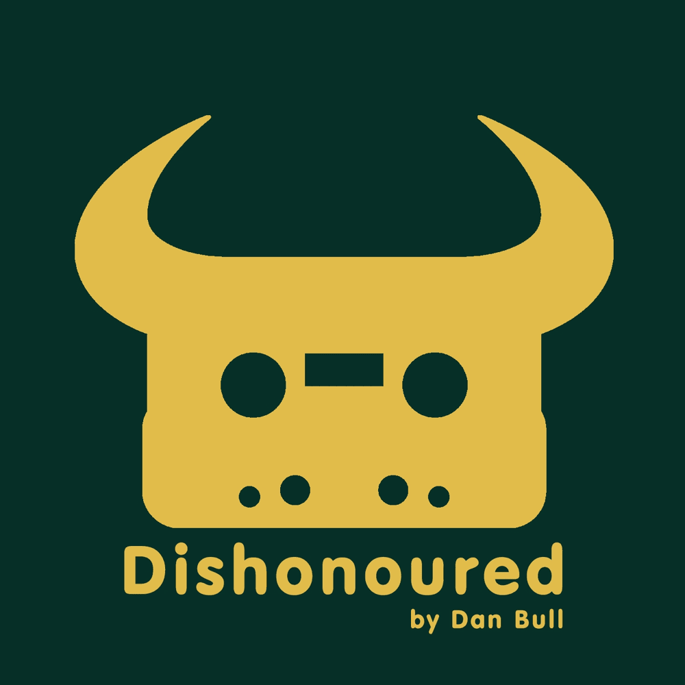 Album cover art for "Dishonoured" by Dan Bull