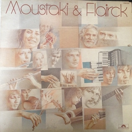 Album cover art for "Pêcheur" by Georges Moustaki