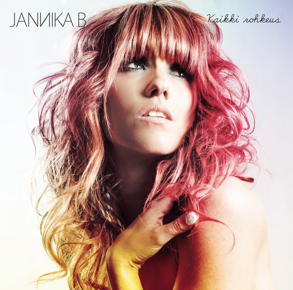 Album cover art for "Tarttuu muhun" by Jannika B