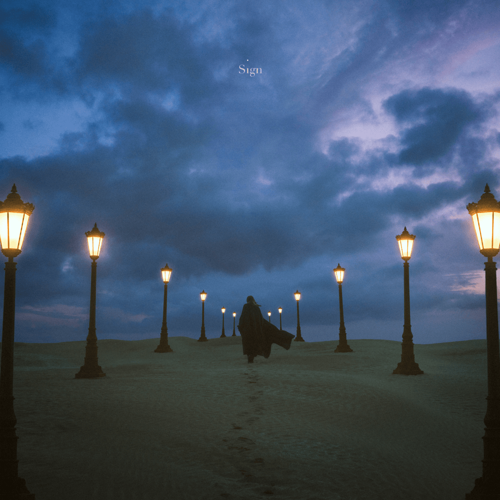 Album cover art for "Sign" by Aimer