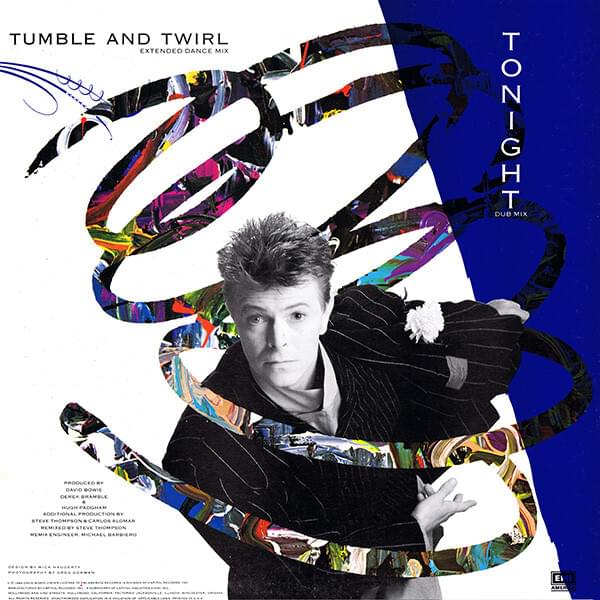 Album cover art for "Tumble and Twirl" by David Bowie