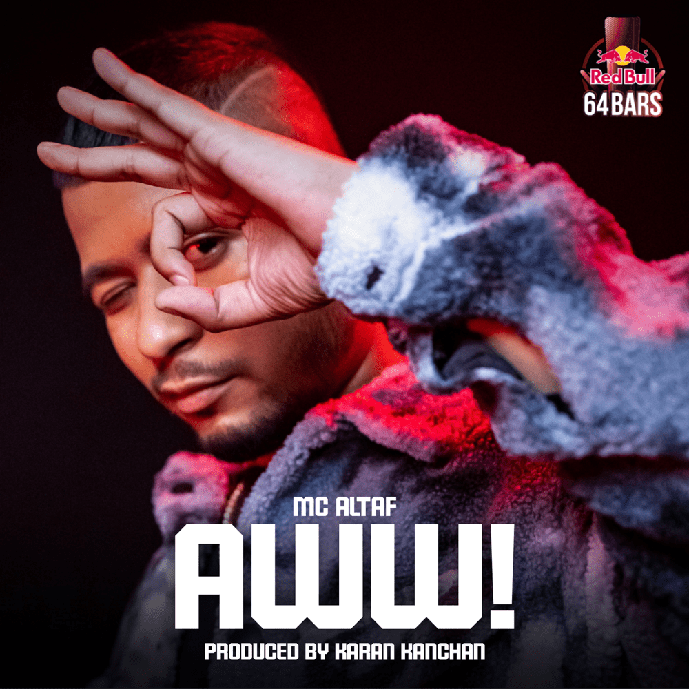 Album cover art for "AWW! (Red Bull 64 Bars)" by MC Altaf