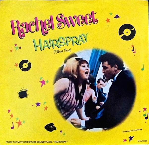 Album cover art for "Hairspray" by Rachel Sweet