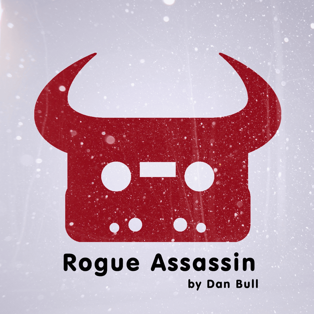 Album cover art for "Rogue Assassin" by Dan Bull
