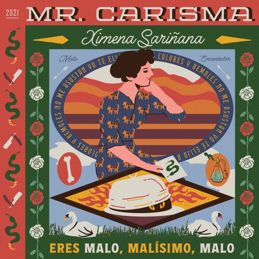 Album cover art for "Mr. Carisma" by Ximena Sariñana