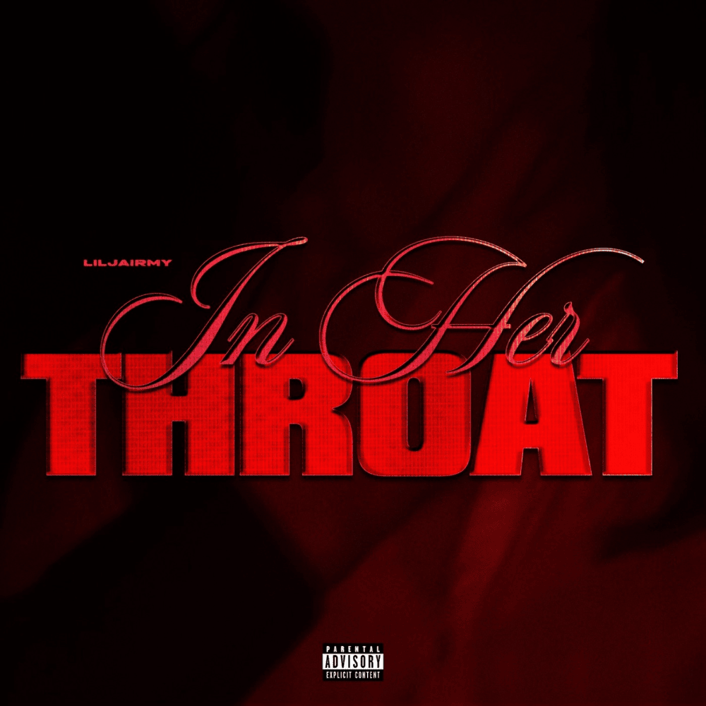 Album cover art for "In Her Throat" by Lil Jairmy