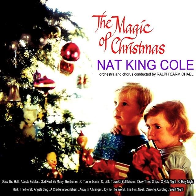 Album cover art for "Silent Night" by Nat “King” Cole