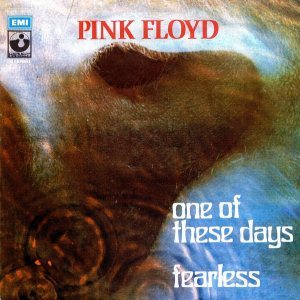 Album cover art for "One of These Days" by Pink Floyd