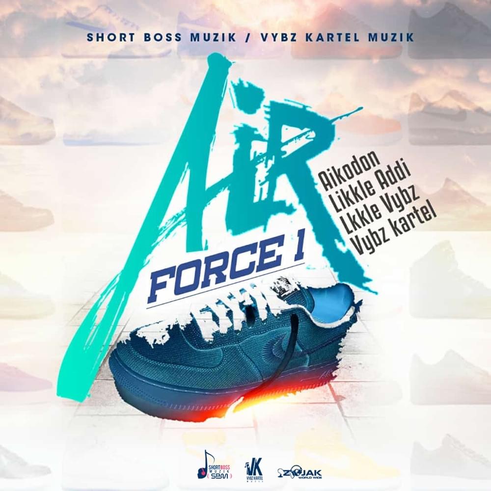 Album cover art for "Air Force 1" by Vybz Kartel