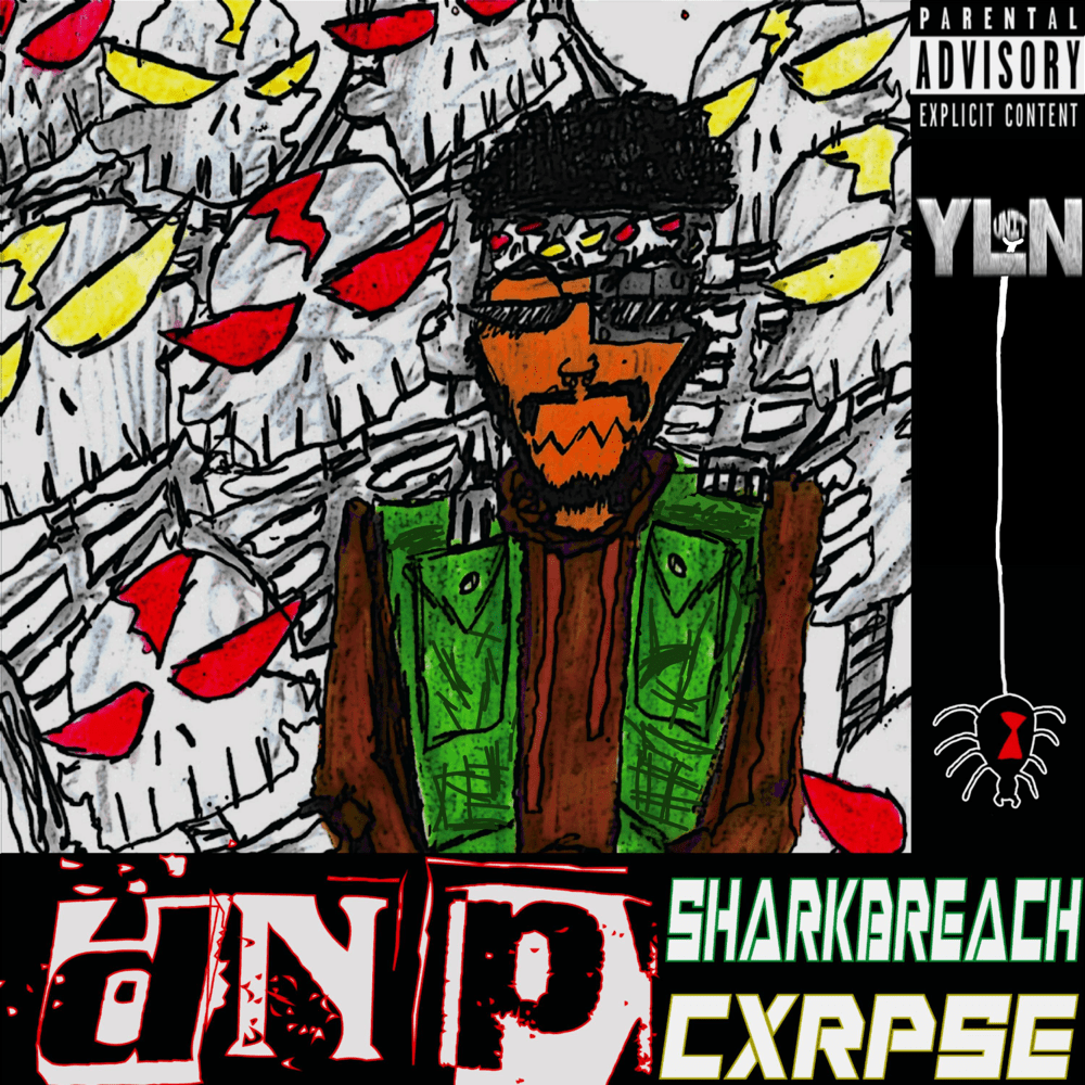 Album cover art for "DNP" by Shark Breach