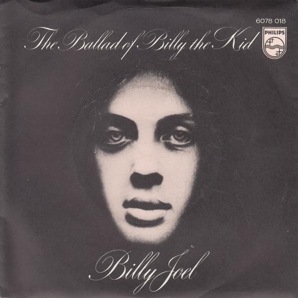 Album cover art for "The Ballad of Billy the Kid" by Billy Joel
