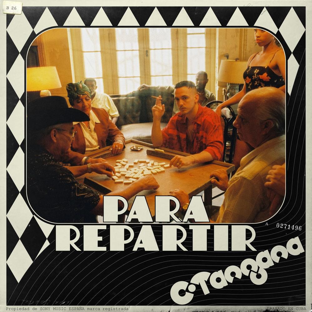 Album cover art for "Para Repartir" by C. Tangana