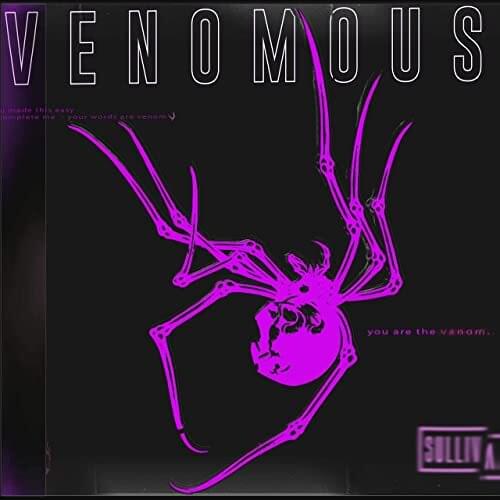 Album cover art for "Venomous" by Sullivan King & Spencer Charnas