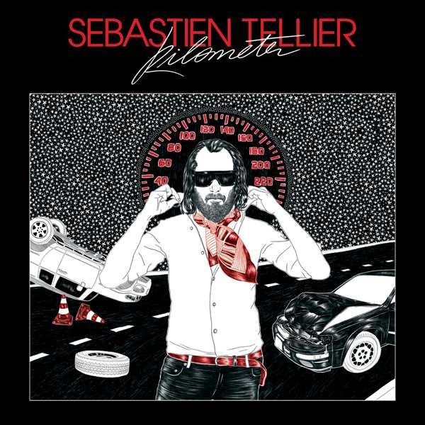 Album cover art for "Kilometer" by Sébastien Tellier