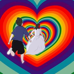 Album cover art for "szarpanka" by Karian & Feno