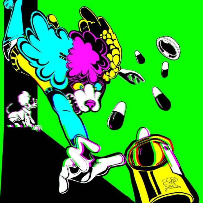 Album cover art for "TH3 ELEP|-|ANT FLiPP3RS" by 4lung