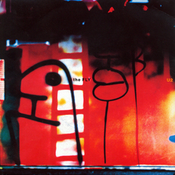 Album cover art for "The Fly" by U2