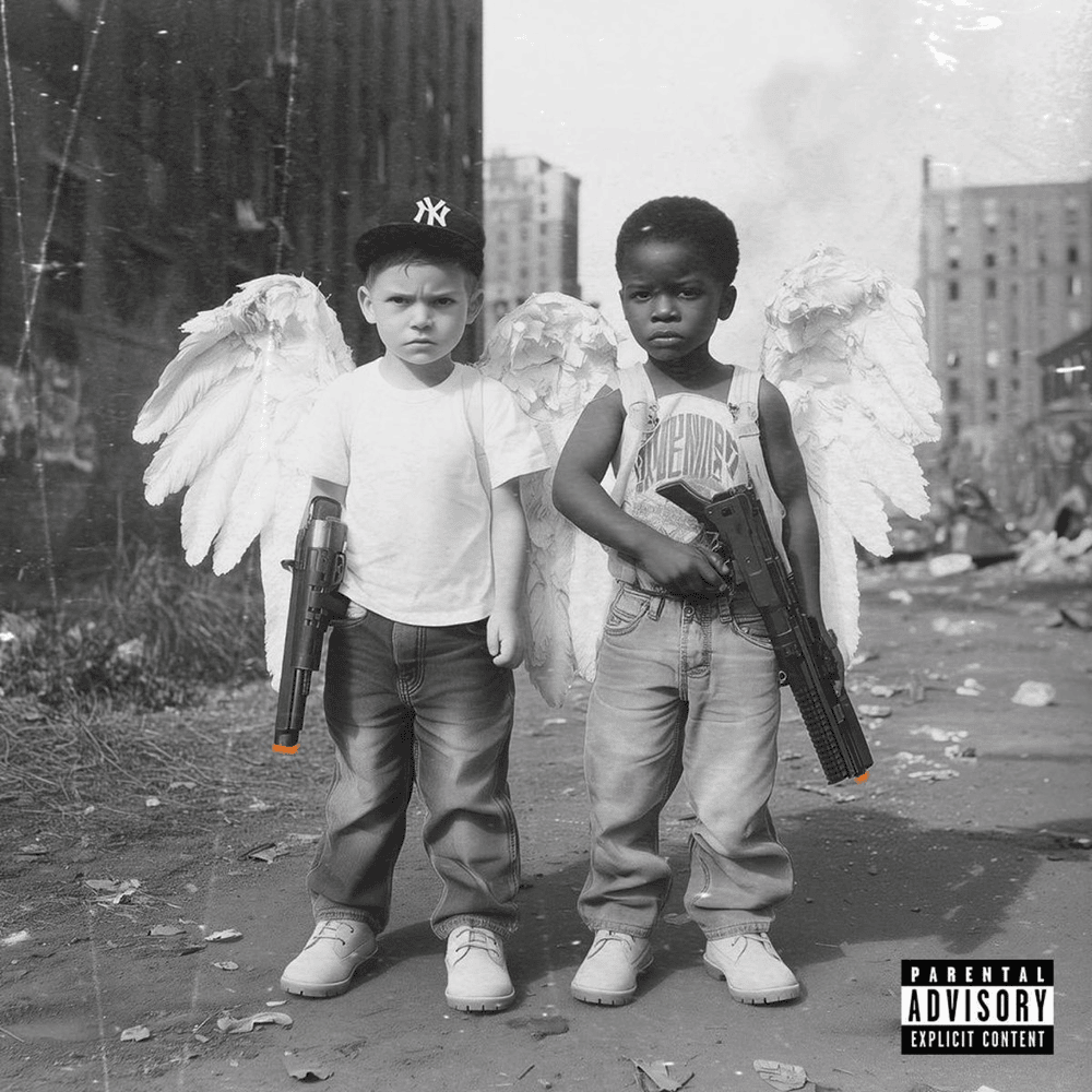 Album cover art for "Halos & Dracos" by GASHI