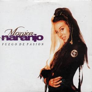 Album cover art for "Fuego de pasión" by Mónica Naranjo