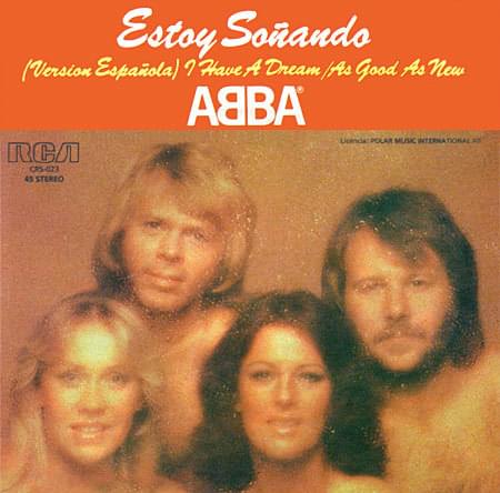 Album cover art for "Estoy Soñando" by ABBA