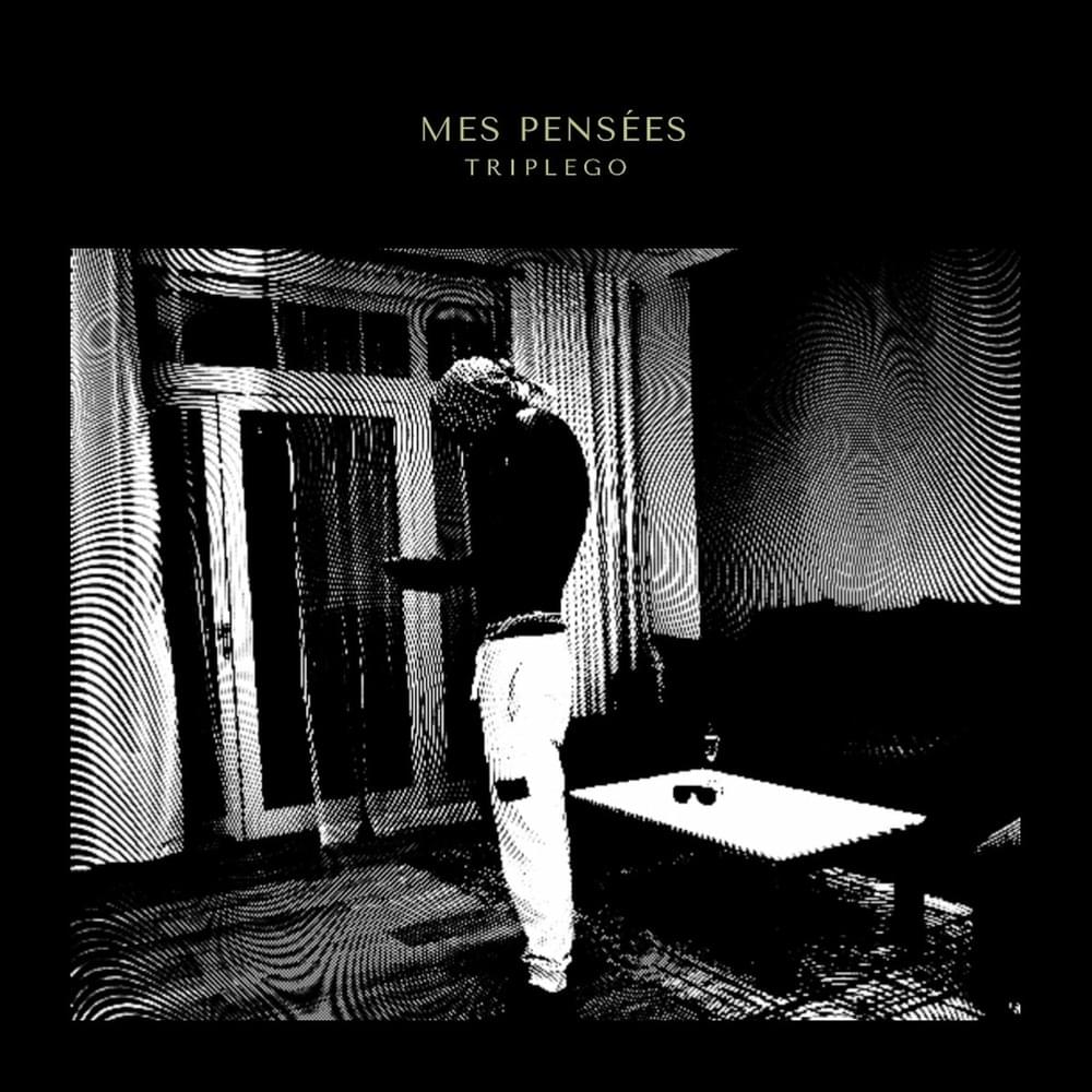 Album cover art for "Mes pensées" by Triplego