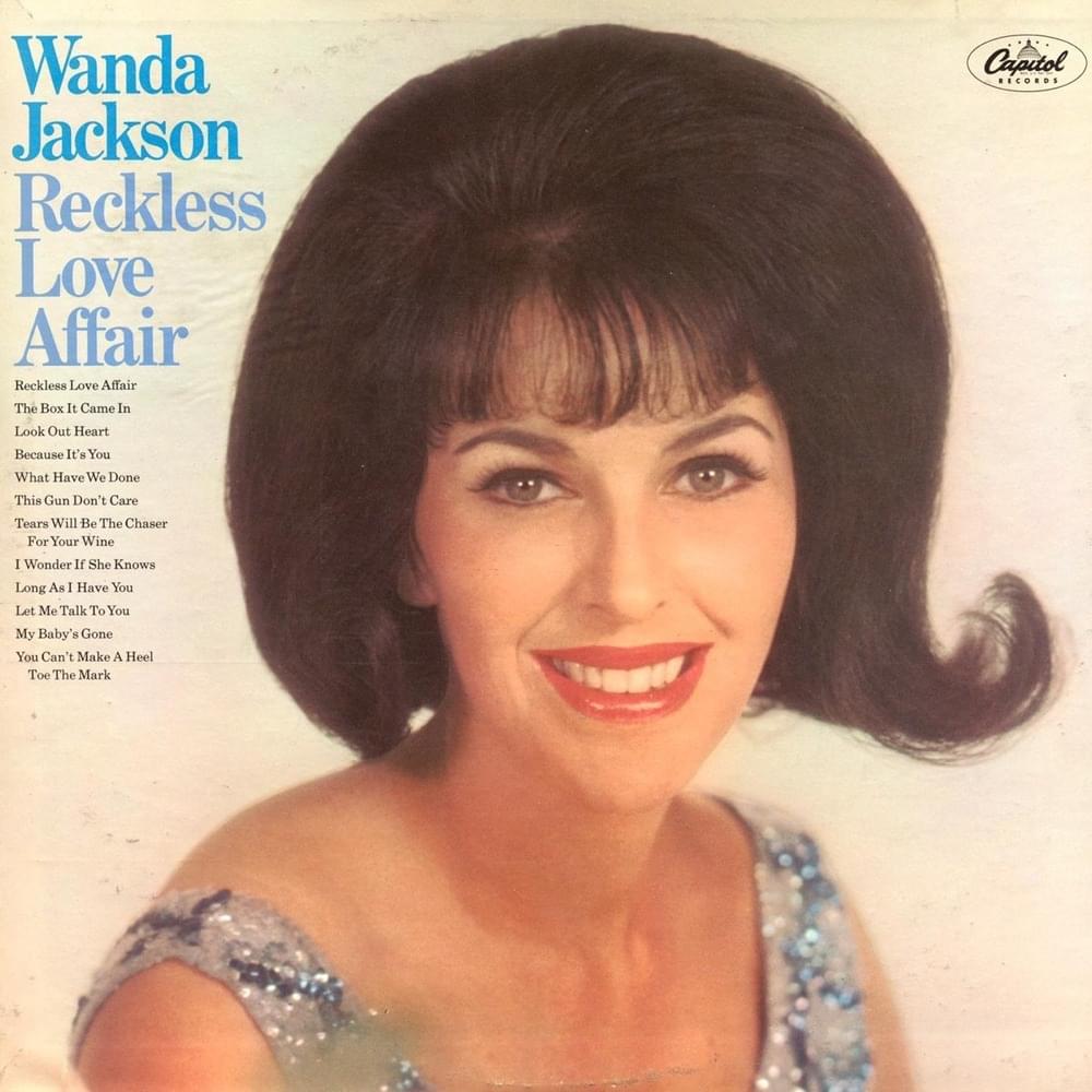 Album cover art for "Let Me Talk to You" by Wanda Jackson