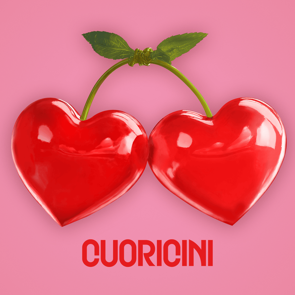 Album cover art for "CUORICINI" by Coma_Cose