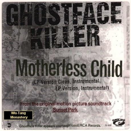 Album cover art for "Motherless Child" by Ghostface Killah & Raekwon