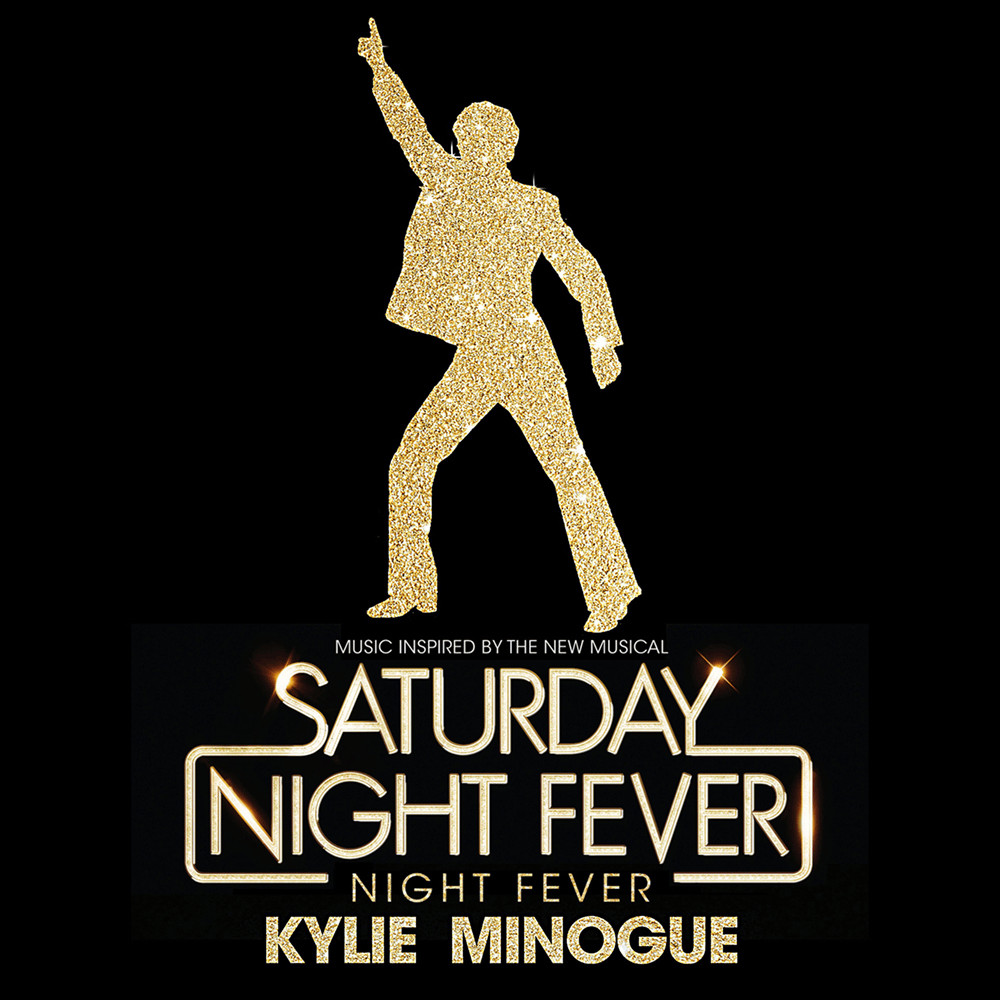 Album cover art for "Night Fever" by Kylie Minogue