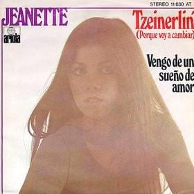 Album cover art for "Porque Voy a Cambiar" by Jeanette