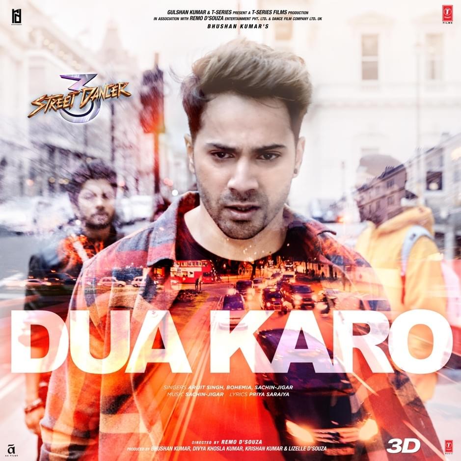 Album cover art for "Dua Karo (From ”Street Dancer 3D”)" by Arijit Singh & Sachin-Jigar & Bohemia