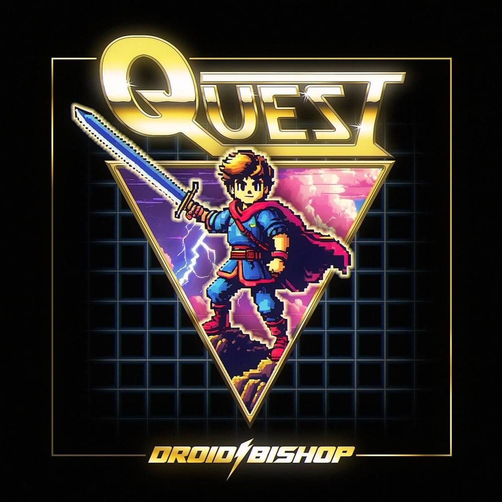 Album cover art for "Quest" by Droid Bishop