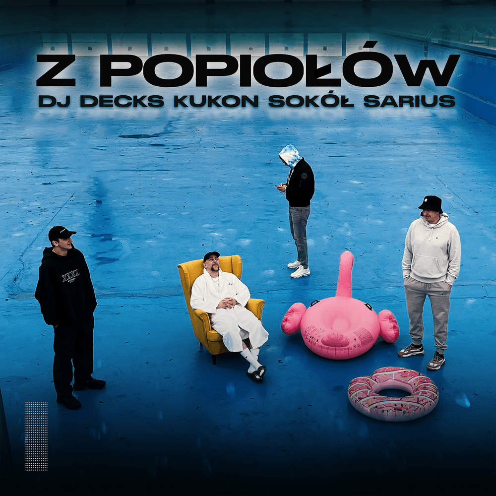 Album cover art for "Z popiołów" by DJ Decks & Sokół & Kukon & Sarius