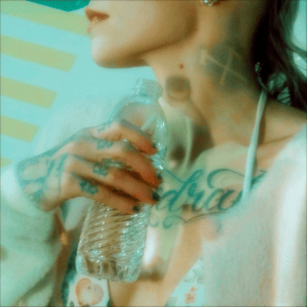 Album cover art for "Plastic Water Bottles" by Skylar Grey