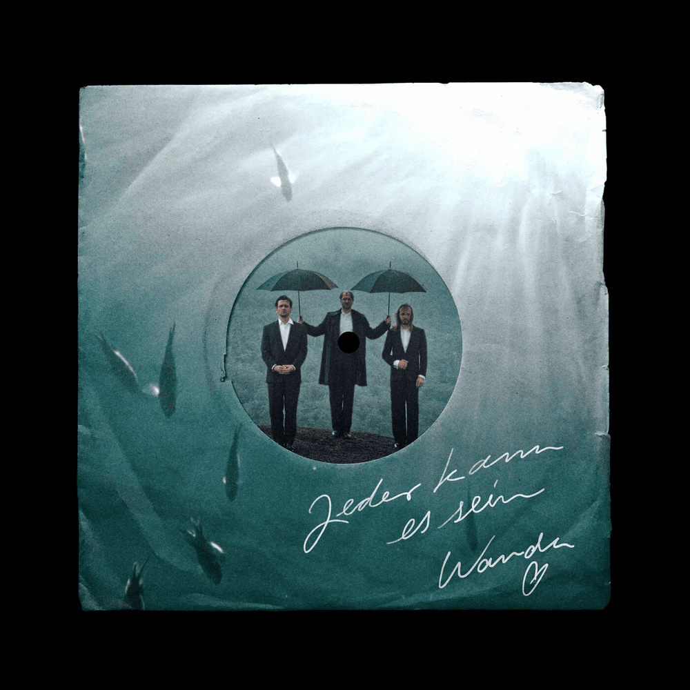 Album cover art for "Jeder kann es sein" by Wanda
