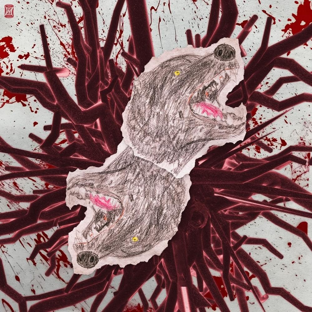 Album cover art for "canine (ashitaka’s curse)" by paracosm