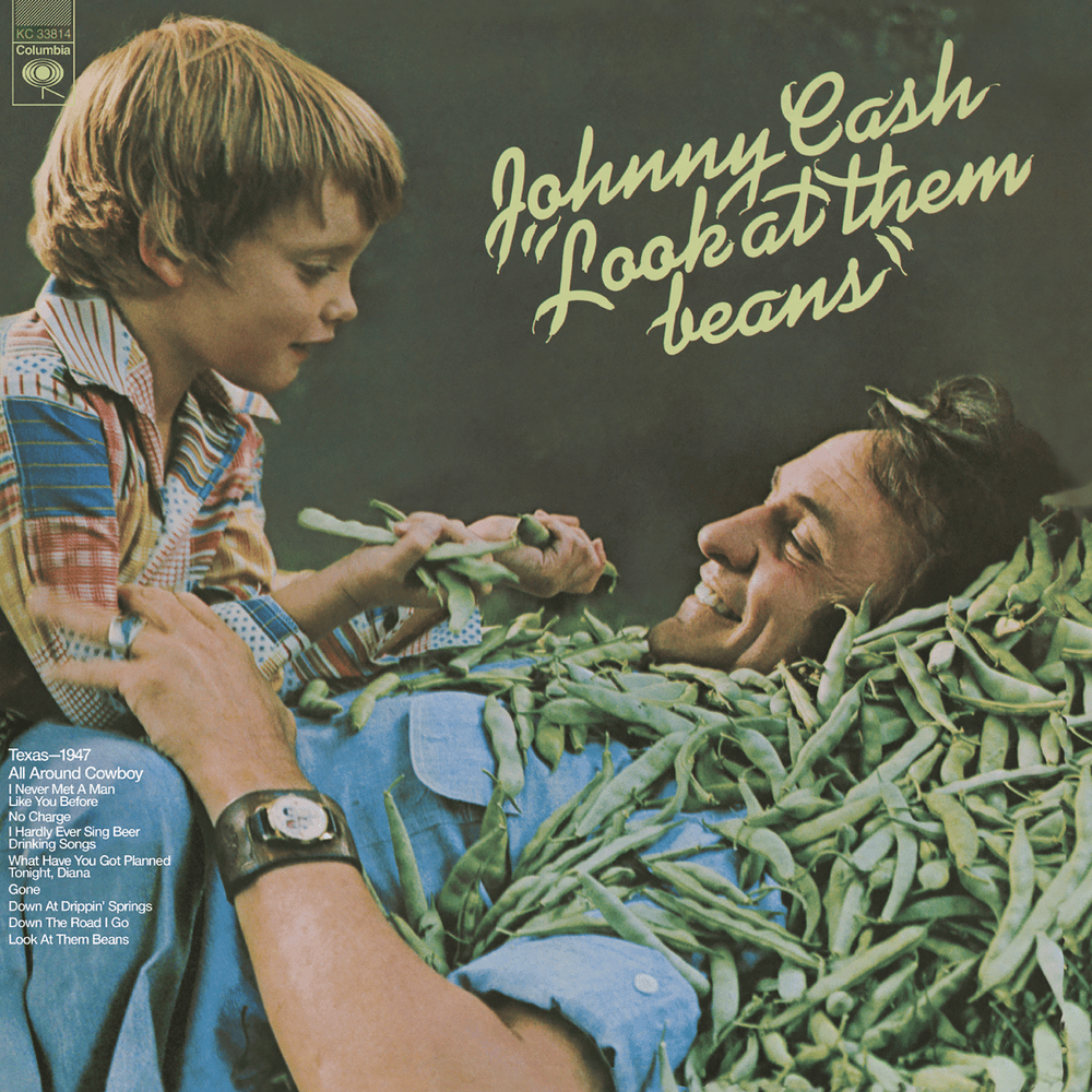 Album cover art for "Texas, 1947" by Johnny Cash