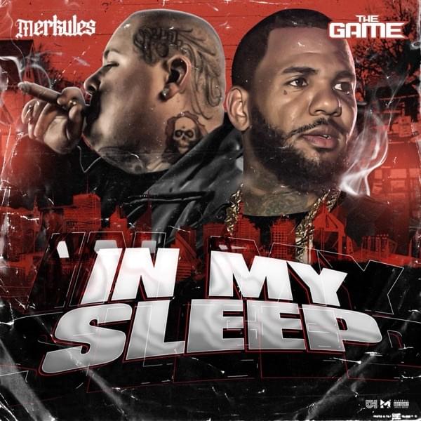 Album cover art for "In My Sleep" by Merkules & The Game