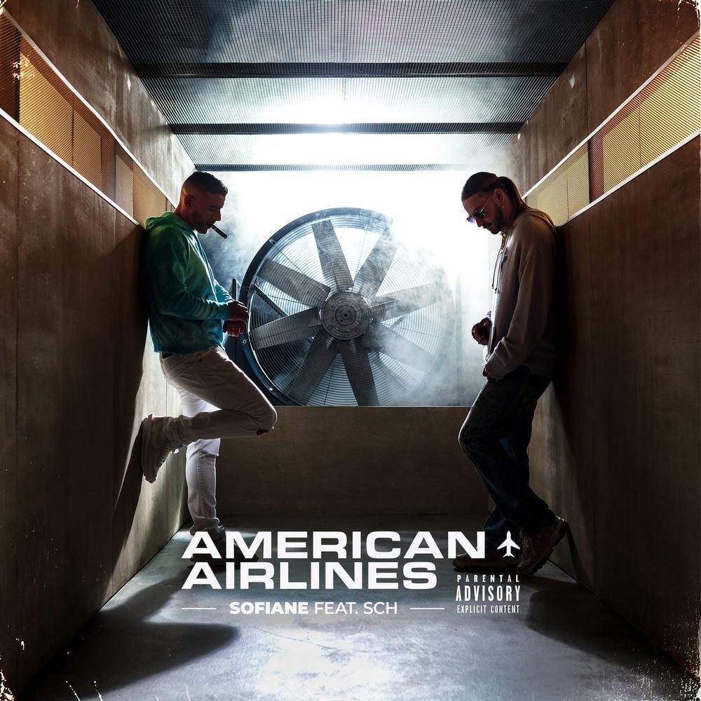Album cover art for "American Airlines" by Sofiane & SCH