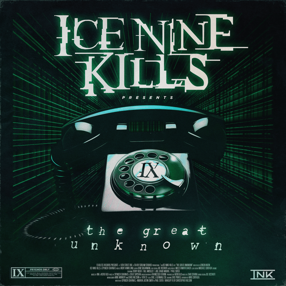 Album cover art for "The Great Unknown" by Ice Nine Kills