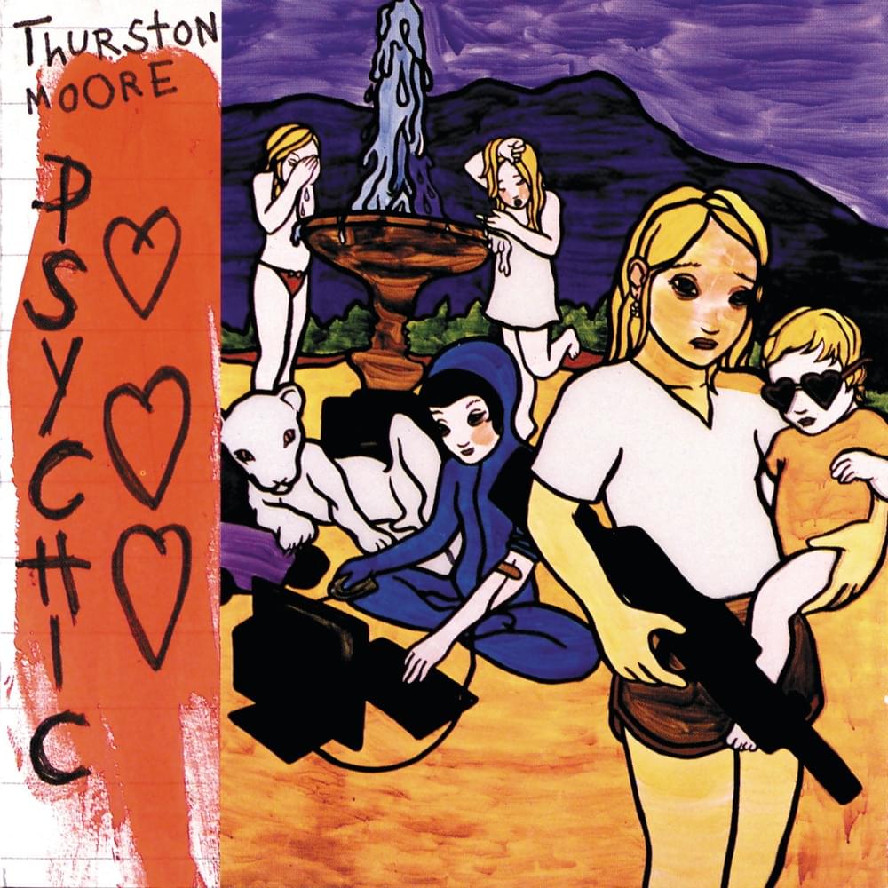 Album cover art for "Psychic Hearts" by Thurston Moore