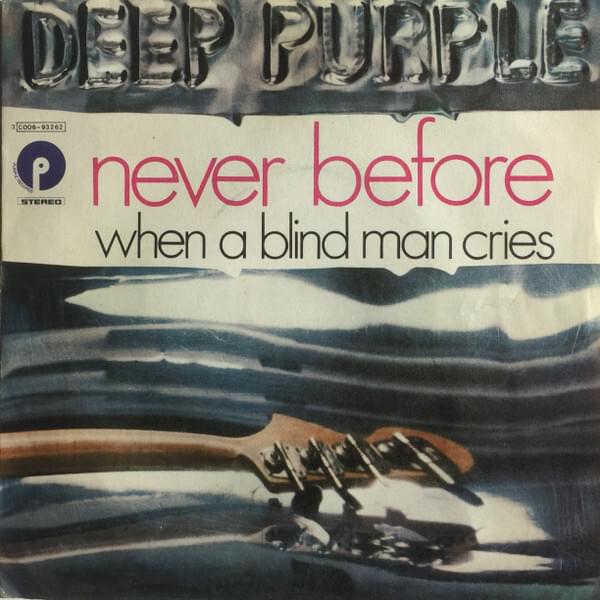 Album cover art for "Never Before" by Deep Purple