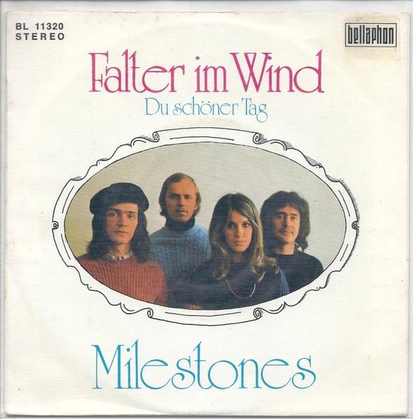 Album cover art for "Falter im Wind" by Grethe Kausland