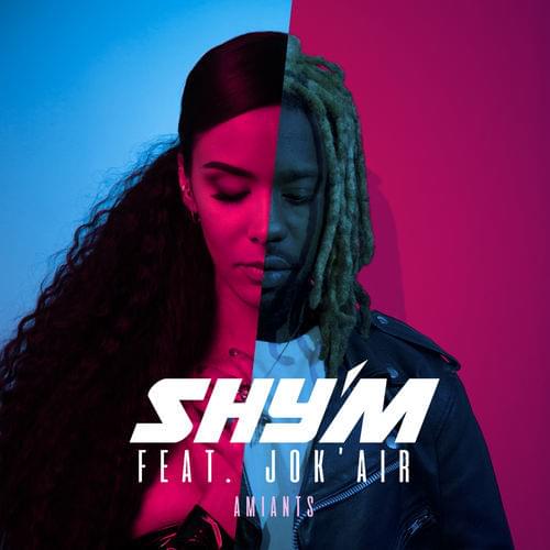 Album cover art for "Amiants" by Shy’m & Jok’Air