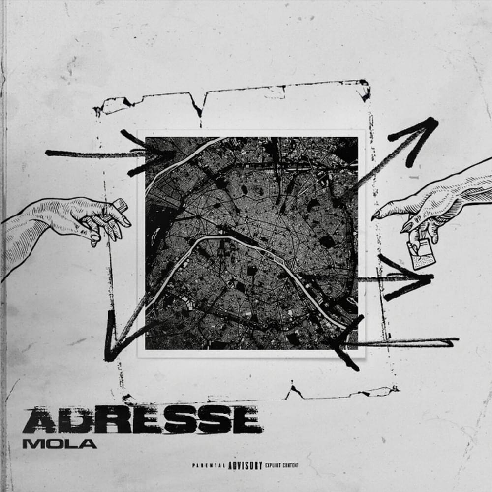 Album cover art for "Adresse" by Jolagreen23